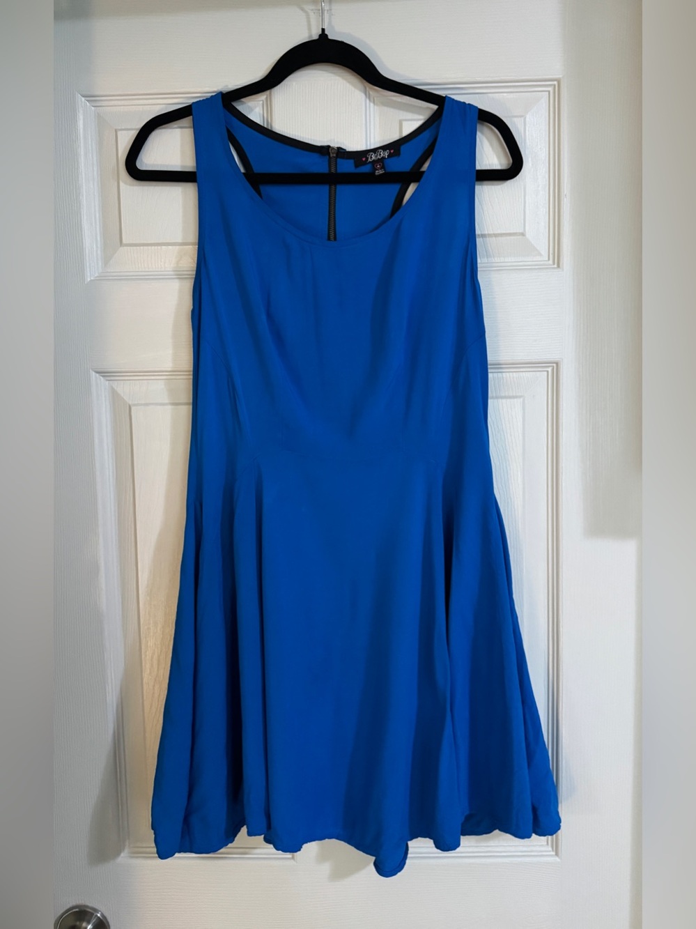 Electric Blue Skater Dress